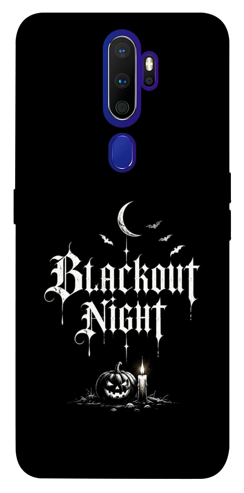 Чохол Blackout night для Oppo A9 (2020)