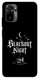 Чехол Blackout night для Xiaomi Redmi Note 10