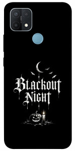 Чехол Blackout night для Oppo A15s