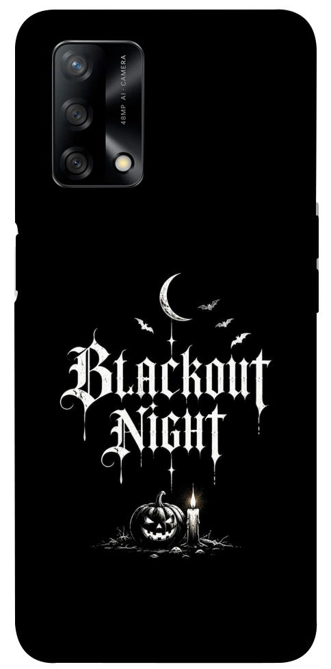 Чехол Blackout night для Oppo A74 4G