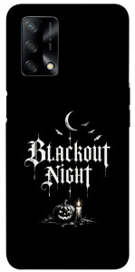 Чехол Blackout night для Oppo A74 4G