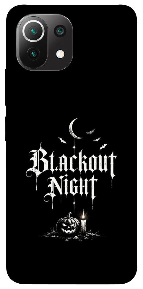 Чехол Blackout night для Xiaomi Mi 11 Lite