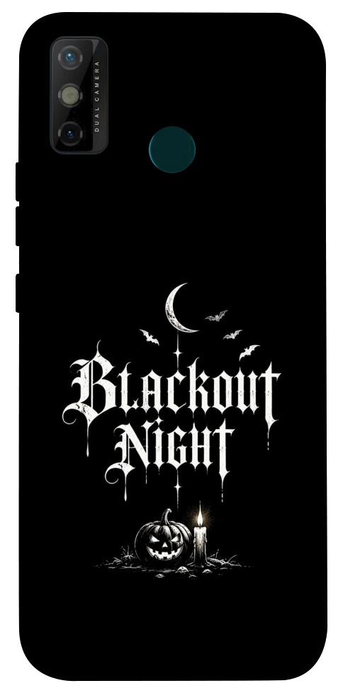 Чехол Blackout night для TECNO Spark 6 Go