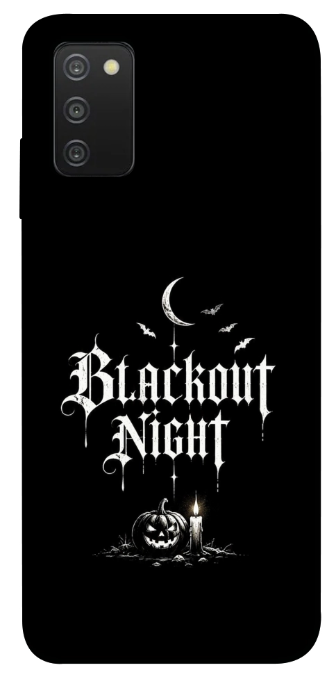 Чехол Blackout night для Galaxy A03s