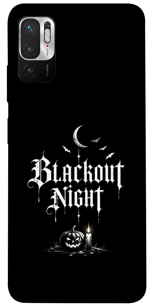 Чохол Blackout night для Xiaomi Poco M3 Pro