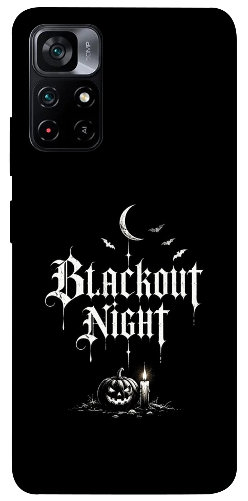 Чехол Blackout night для Xiaomi Poco M4 Pro 5G