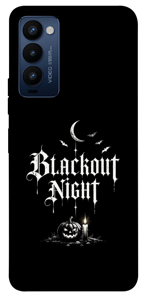 Чехол Blackout night для TECNO Camon 18