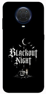 Чохол Blackout night для Nokia G20