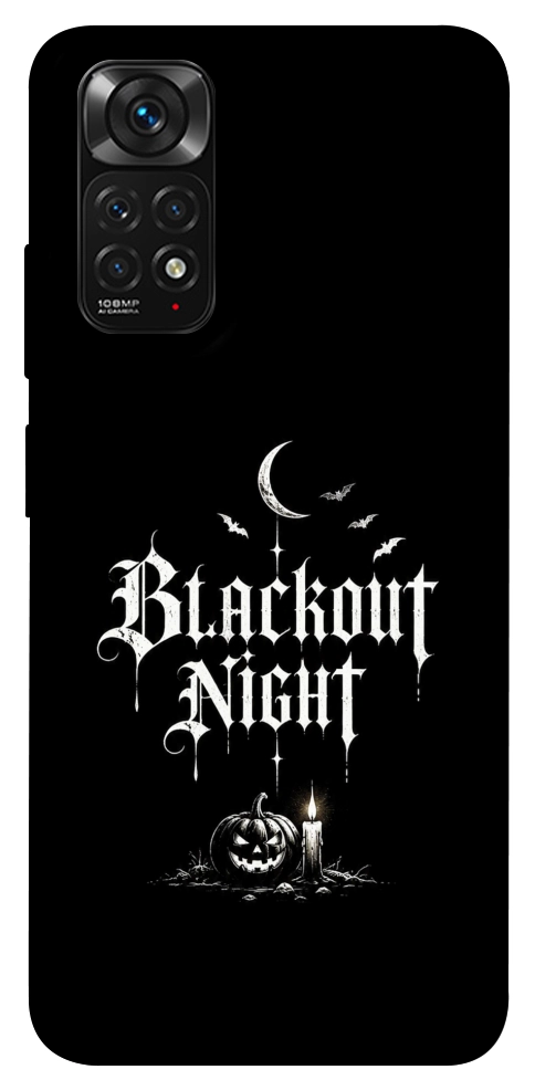 Чохол Blackout night для Xiaomi Redmi Note 11 (Global)