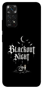 Чохол Blackout night для Xiaomi Redmi Note 11 (Global)