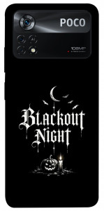 Чехол Blackout night для Xiaomi Poco X4 Pro
