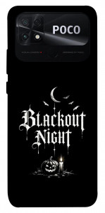Чохол Blackout night для Xiaomi Poco C40