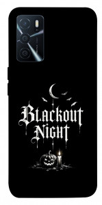 Чехол Blackout night для Oppo A16 4G