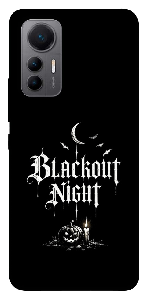 Чохол Blackout night для Xiaomi 12 Lite