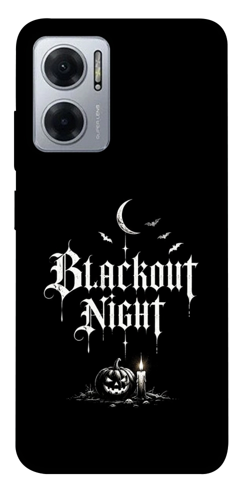 Чохол Blackout night для Xiaomi Redmi Note 11E