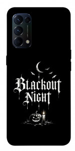Чохол Blackout night для Oppo Reno 5 4G