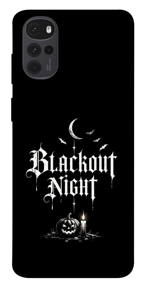 Чехол Blackout night для Motorola Moto G22