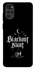 Чехол Blackout night для Motorola Moto G22