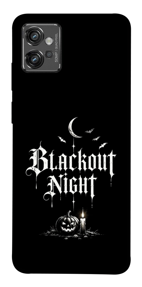 Чехол Blackout night для Motorola Moto G32