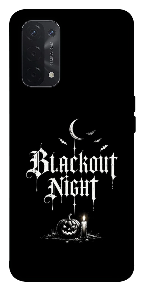 Чохол Blackout night для Oppo A74 5G