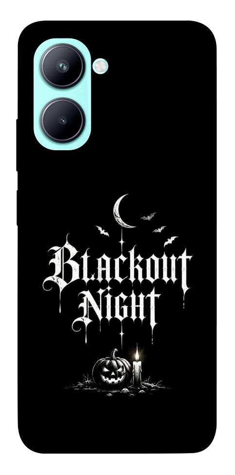 Чехол Blackout night для Realme C33