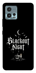 Чохол Blackout night для Motorola Moto G72