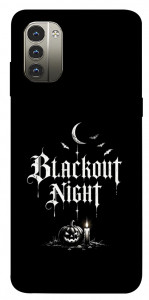 Чехол Blackout night для Nokia G11