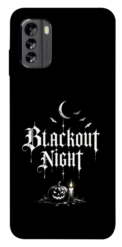 Чехол Blackout night для Nokia G60