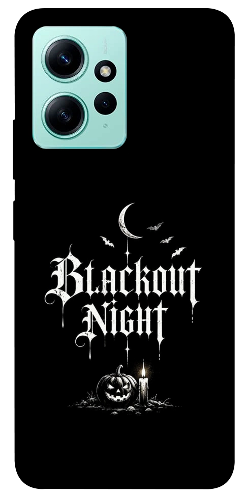 Чохол Blackout night для Xiaomi Redmi Note 12 4G