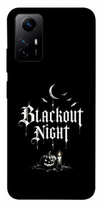 Чехол Blackout night для Xiaomi Redmi Note 12S