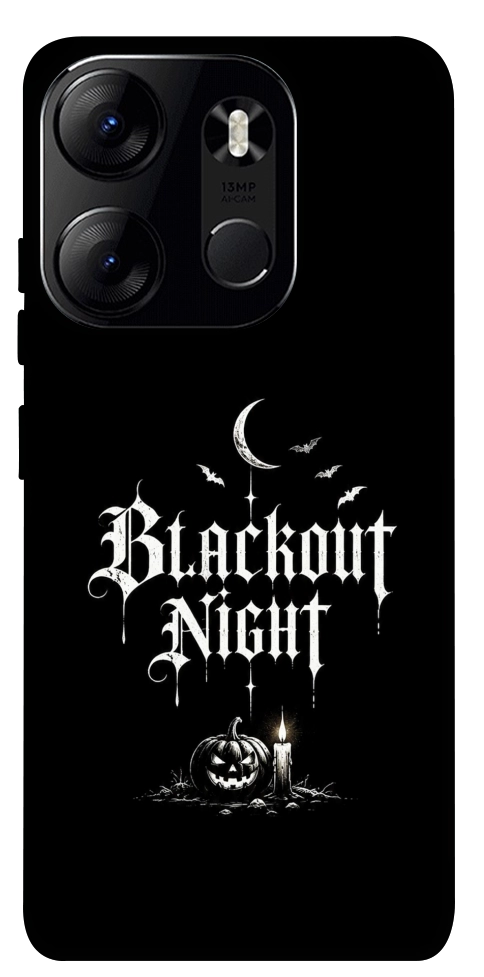 Чохол Blackout night для Tecno Spark Go 2023