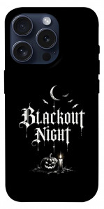 Чехол Blackout night для iPhone 15 Pro
