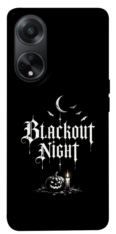Чехол Blackout night для Oppo A58 4G