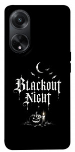 Чохол Blackout night для Oppo A58 4G