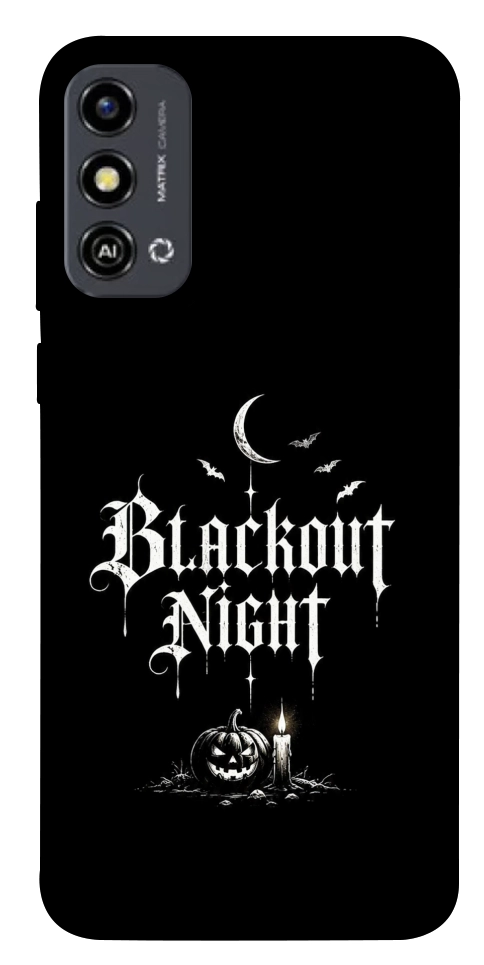 Чехол Blackout night для ZTE Blade A53