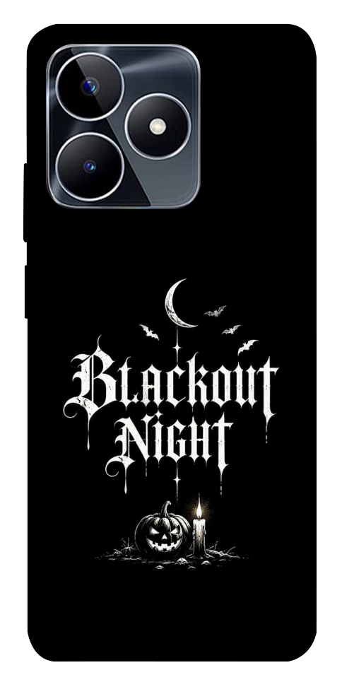 Чехол Blackout night для Realme C53