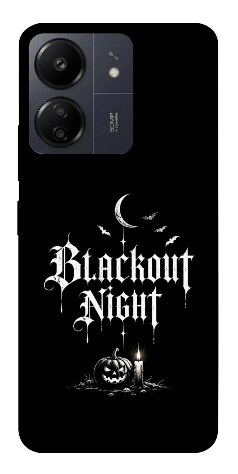 Чехол Blackout night для Xiaomi Redmi 13C