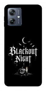Чехол Blackout night для Motorola Moto G54