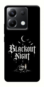 Чохол Blackout night для Xiaomi Poco X6