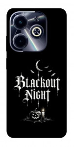 Чехол Blackout night для Infinix Hot 40i