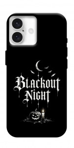 Чехол Blackout night для iPhone 16