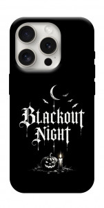 Чехол Blackout night для iPhone 16 Pro
