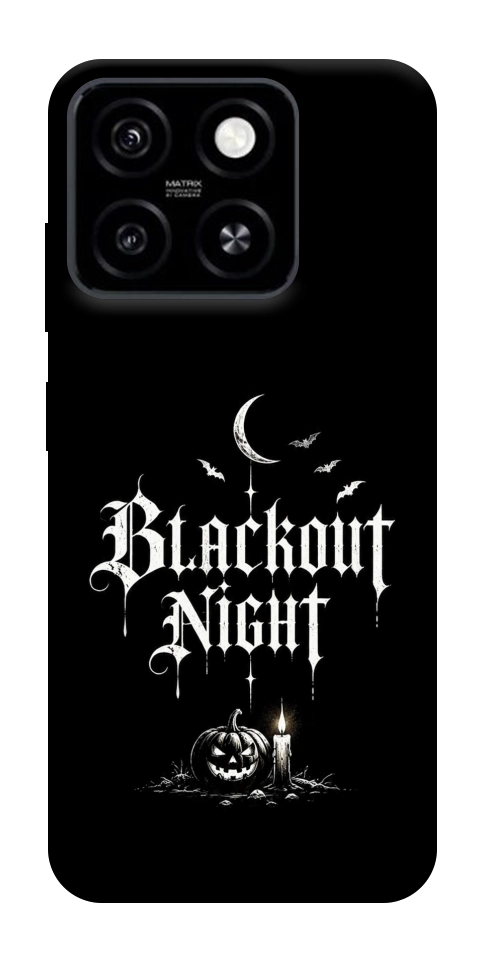 Чехол Blackout night для ZTE Blade A55 4G