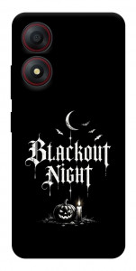 Чехол Blackout night для ZTE Blade A34 4G