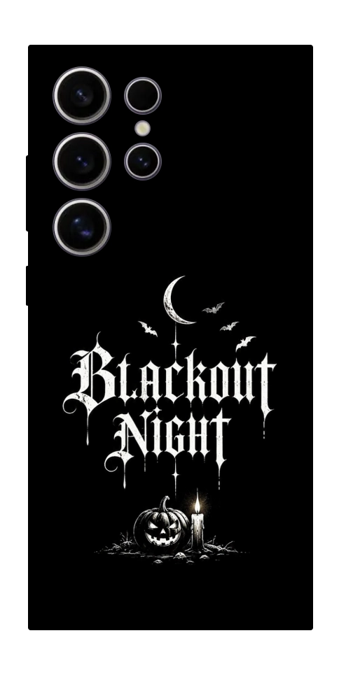 Чехол Blackout night для Galaxy S25 Ultra