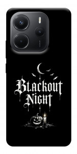 Чехол Blackout night для Xiaomi Redmi Note 14 4G (Int. version)