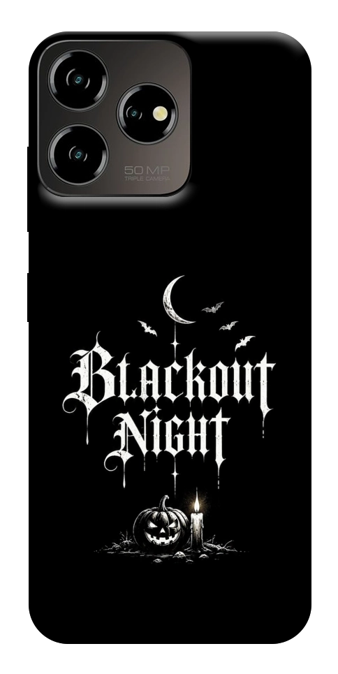 Чехол Blackout night для ZTE Blade V50 Design 4G