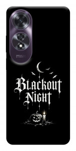 Чохол Blackout night для Oppo A60 4G