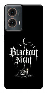 Чехол Blackout night для Motorola Moto G85