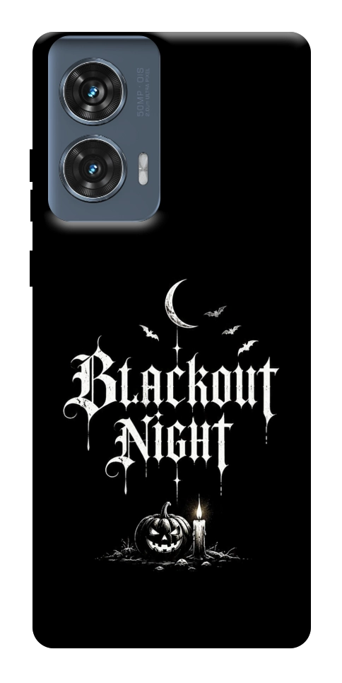 Чохол Blackout night для Motorola Edge 50 Fusion
